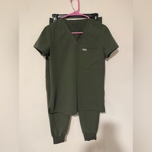 Figs Scrubs Figs Scrub Set Moss